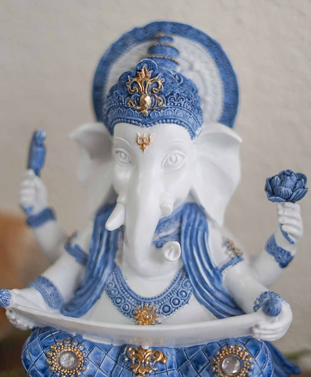 Ganesha azulada