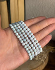 Pulsera elástica de larimar