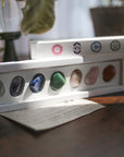 Estuche minerales chakras - alta calidad - GreenWitchArt