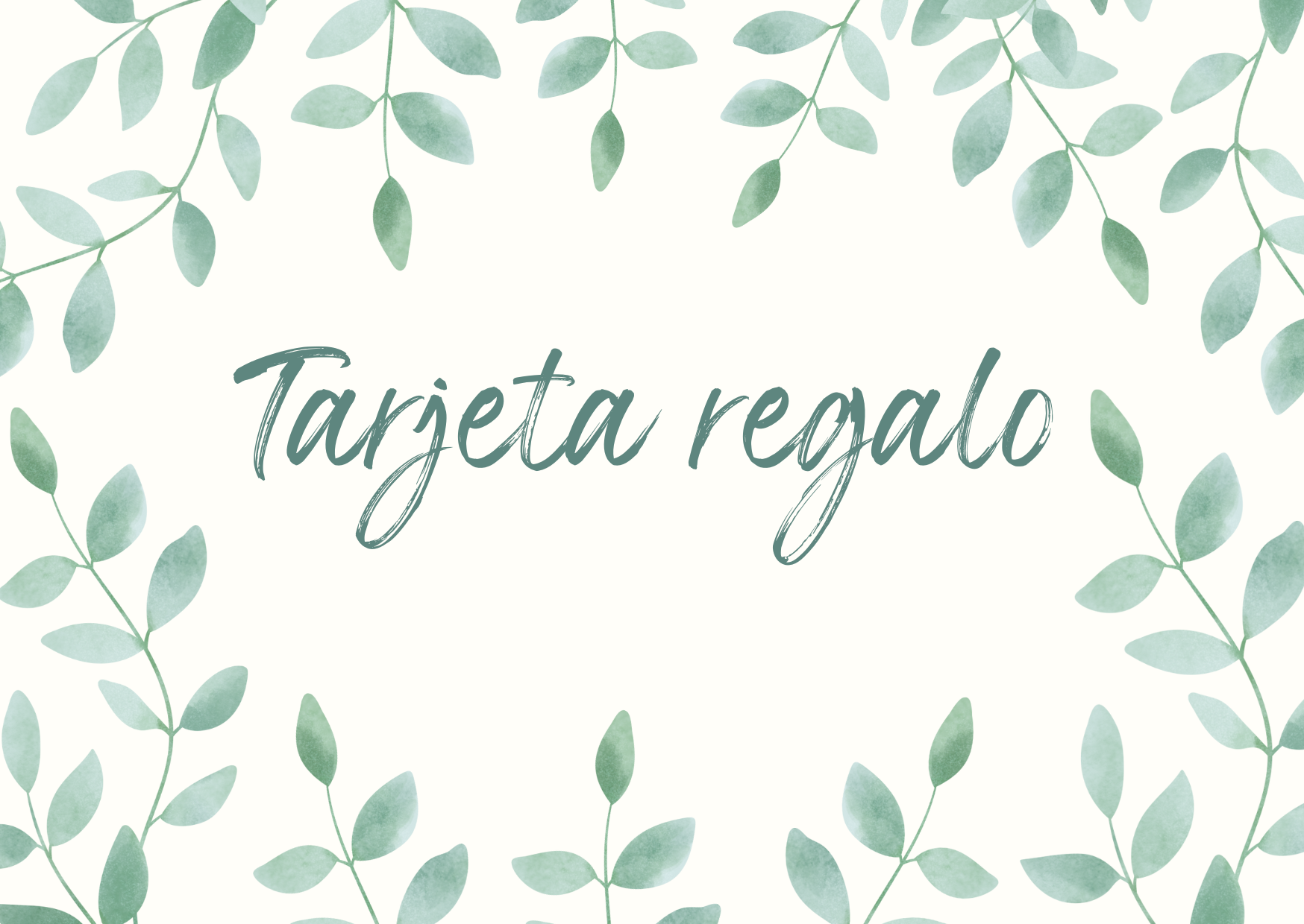 Tarjeta regalo - GreenWitchArt