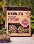 Pastilla de Defumación Activada con lavanda - GreenWitchArt