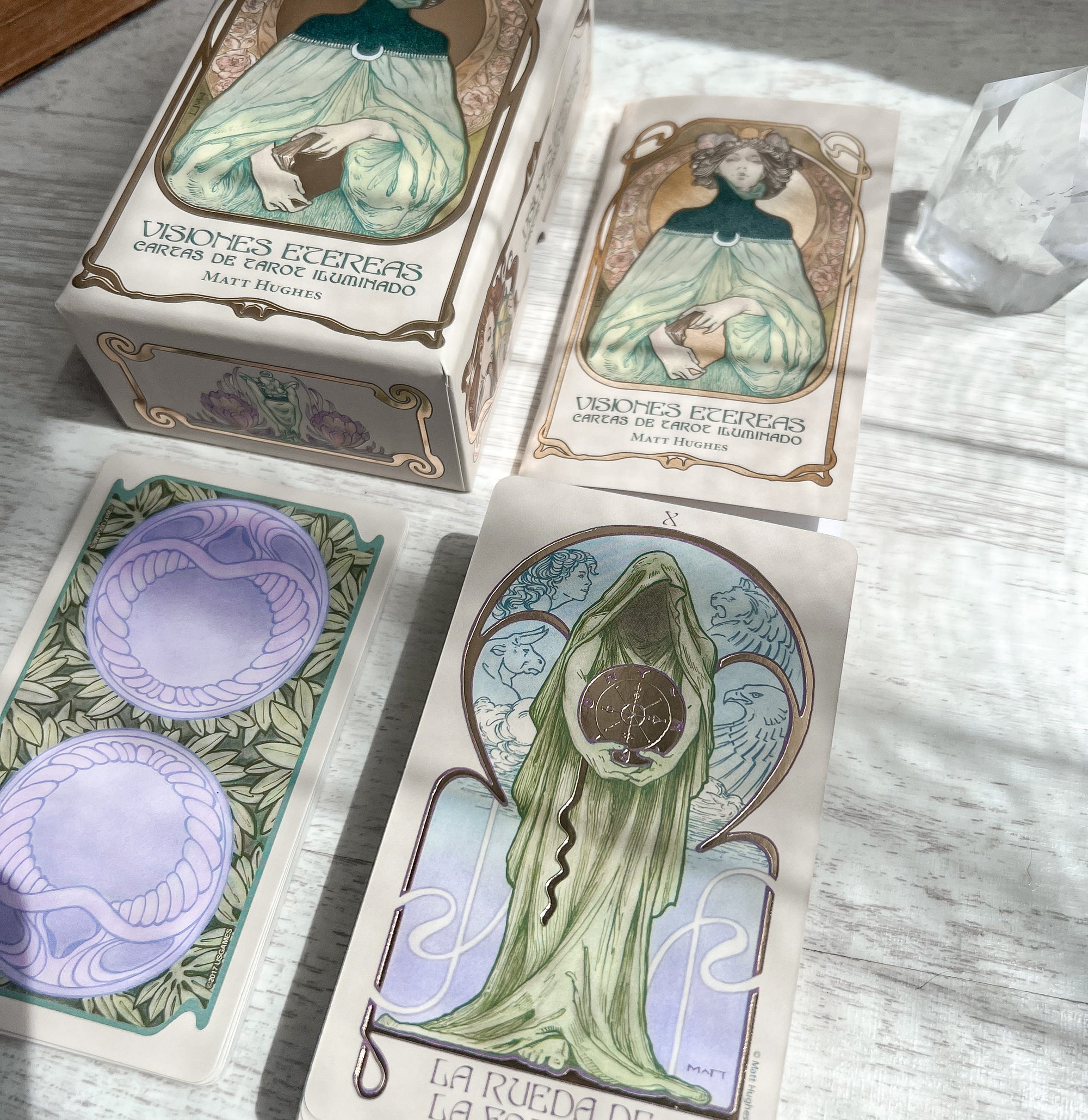 Tarot visiones etéreas - GreenWitchArt